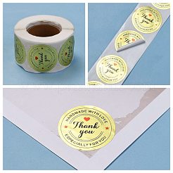 1.5 Inch Thank You sticker&nbsp;X-DIY-G021-12C