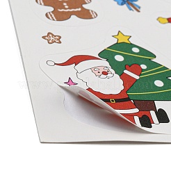 Christmas Theme Paper Sticker&nbsp;AJEW-Q151-02D