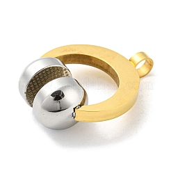 Ion Plating(IP) 304 Stainless Steel Pendants&nbsp;STAS-M329-04G