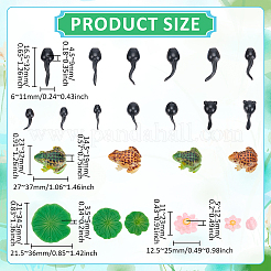 41Pcs 11 Styles Resin Display Decorations&nbsp;DJEW-PH0001-70
