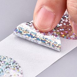 Laser Self-Adhesive Paper Gift Tag Stickers&nbsp;DIY-K027-F02