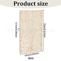Retro Natural Marble Display Plate&nbsp;DJEW-WH0015-95