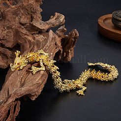 1Pc Alloy Dragon Display Decorations&nbsp;DJEW-GA0001-87