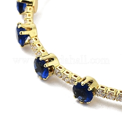 Brass Micro Pave Cubic Zirconia Cuff Bangles&nbsp;BJEW-E095-01G