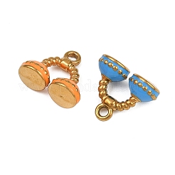 304 Stainless Steel Enamel Charms&nbsp;STAS-G363-17G