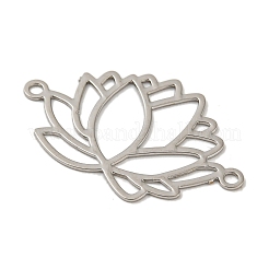 Rack Plating Brass Filigree Connector Charms&nbsp;KKC-D001-06P