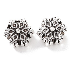Tibetan Style Alloy European Beads&nbsp;FIND-H038-07AS