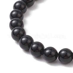 Natural Obsidian Stretch Bracelets Sets&nbsp;BJEW-JB12183
