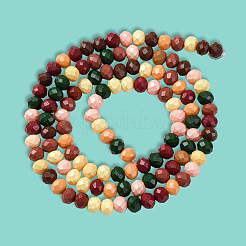 5 Strands Glass Beads Strands&nbsp;LAMP-PA0001-21B