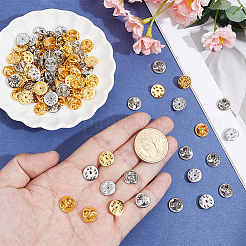 100Pcs 2 Colors Iron Butterfly Clutches Pin Backs&nbsp;DIY-CY0002-52