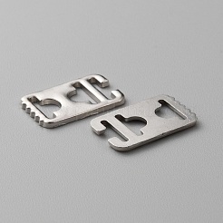 Zinc Alloy Ribbon Crimp Ends&nbsp;DIY-WH0430-053P