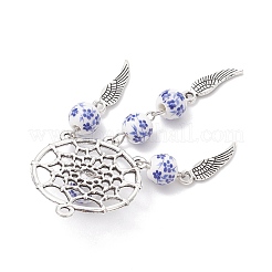 Tibetan Style Alloy Big Pendants&nbsp;PALLOY-JF04454-01