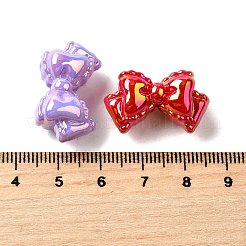 UV Plating Opaque Acrylic Beads&nbsp;MACR-F083-07