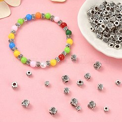 Tibetan Style Alloy Beads&nbsp;TIBEB-YW0001-17A