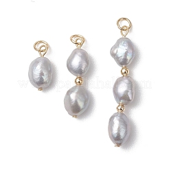 Natural Pearl Pendants&nbsp;PALLOY-JF04903
