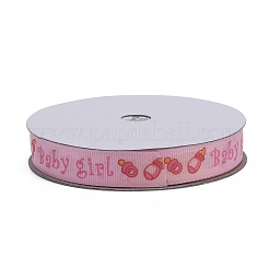 Mixed Baby Shower Ornaments Decorations Polyester Grosgrain Ribbons&nbsp;OCOR-X0001