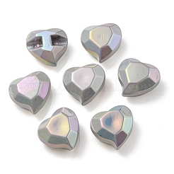 UV Plating Rainbow Iridescent Acrylic Beads&nbsp;OACR-P010-03F