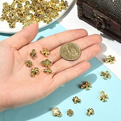 60Pcs 6 Styles Tibetan Style Zinc Alloy Beads&nbsp;FIND-YW0012-02