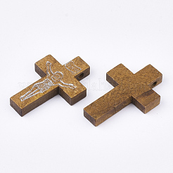 Printed Wooden Pendants&nbsp;WOOD-S050-35A-05