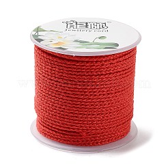 20M Polyester Braided Cord for Jewelry Making&nbsp;OCOR-G015-04A-03
