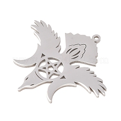 304 Stainless Steel Pendants&nbsp;STAS-F367-02P