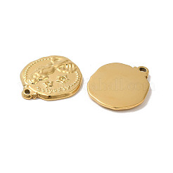 Manual Polishing 304 Stainless Steel Pendant Rhinestone Settings Nuggets&nbsp;STAS-P335-37G