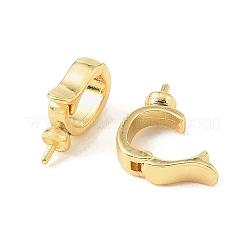 Brass Fold Over Clasps&nbsp;KK-CBA9CBD-25G