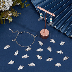 80Pcs Tibetan Style Alloy Pendants&nbsp;FIND-SC0021-14