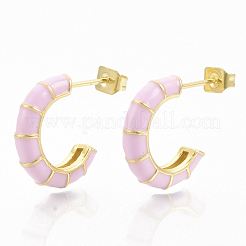 Brass Stud Earrings&nbsp;EJEW-S209-10
