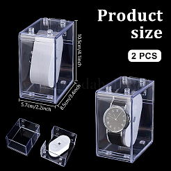 PS Plastic Single Watch Display Cases&nbsp;CON-WH0095-144A