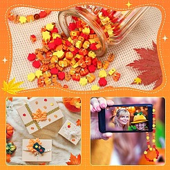 286Pcs Handmade Polymer Clay Beads&nbsp;CLAY-YW0002-58