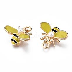 Alloy Enamel Pendants&nbsp;ENAM-S119-010B