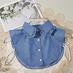 Detachable Cotton Shirt Collars&nbsp;AJEW-WH20816-025A