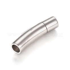 Tarnish Resistant 304 Stainless Steel Bayonet Clasps&nbsp;STAS-L238-004B-P