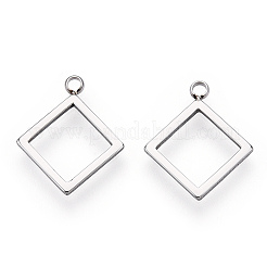 Non-Tarnish 304 Stainless Steel Pendants&nbsp;LS-STAS-T064-28P
