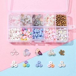 DIY Gemstone Beaded Phone Strap Making Kits&nbsp;DIY-FS0002-79