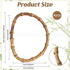 Bamboo D Shaped Handles Replacement&nbsp;FIND-CA0001-17