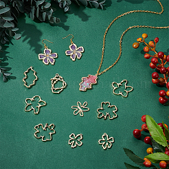 14Pcs 7 Styles DIY Flower Kits&nbsp;DIY-GA0008-46