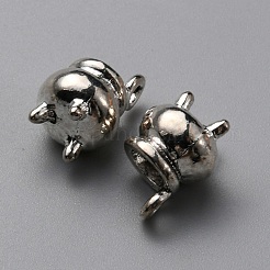 Tibetan Style Alloy Charms&nbsp;FIND-WH0126-124AS