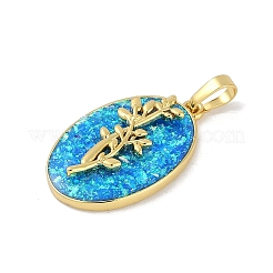 Rack Plating Brass Pendants&nbsp;KK-U032-91G-11