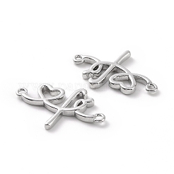 Rack Plating Brass Connector Charms&nbsp;KK-C008-08P