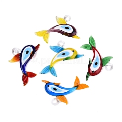 Handmade Lampwork Pendants&nbsp;LA-N048-12