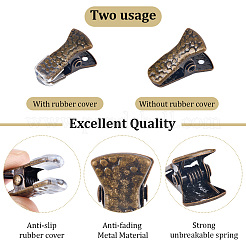 35Pcs Alloy Alligator Clips&nbsp;FIND-CP0003-16AB