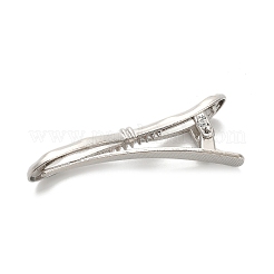 Alloy Alligator Hair Clips&nbsp;AJEW-A061-01D-P