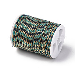 4-Ply Polycotton Cord with Metallic Thread&nbsp;OCOR-Z003-D40