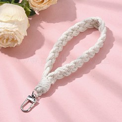 Handmade Macrame Cotton Threads Wrist Strap Pendant Decoration&nbsp;HJEW-JM02720