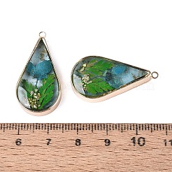 Epoxy Resin Pendants&nbsp;KK-Q082-01KCG-04
