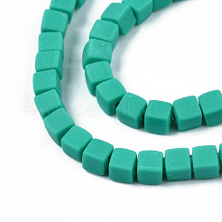 Handmade Polymer Clay Beads Strands&nbsp;CLAY-N008-061-04