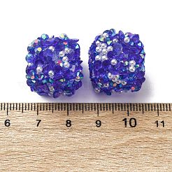 Resin Rhinestone Beads&nbsp;OACR-U009-01E
