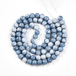 Baking Paint Glass Beads Strands&nbsp;X-DGLA-N003-10mm-C07
